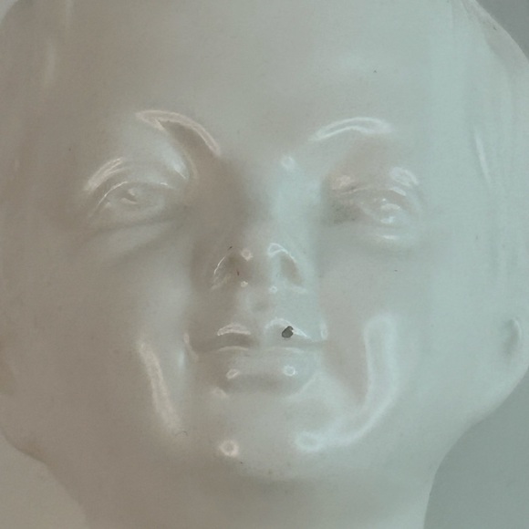 Vintage Boy Ceramic Bust Classic White - Picture 3 of 10